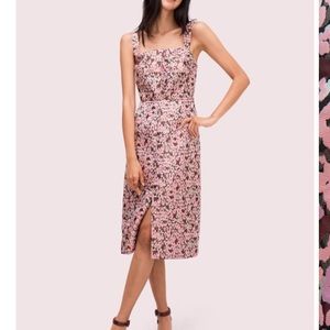 Kate Spade panthera jacquard dress